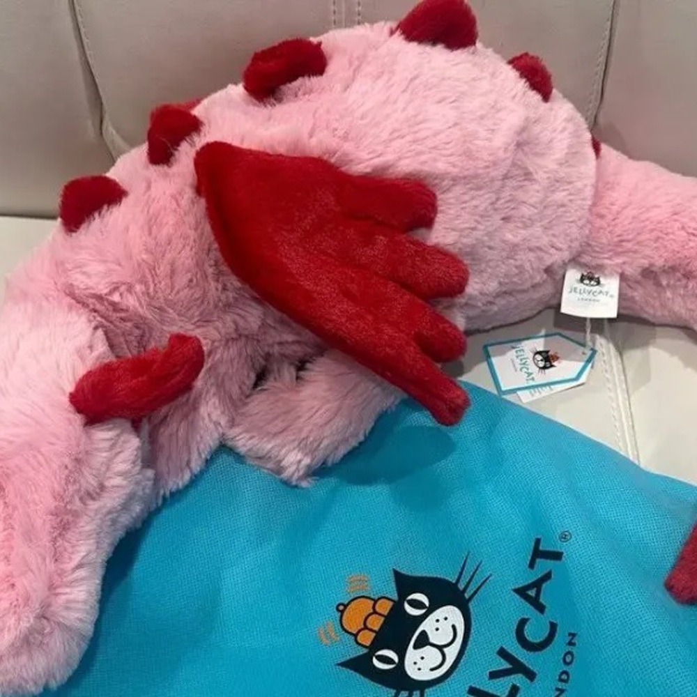 Jellycat authentic Plush heart Dragon-  Valentine’s Day sold out